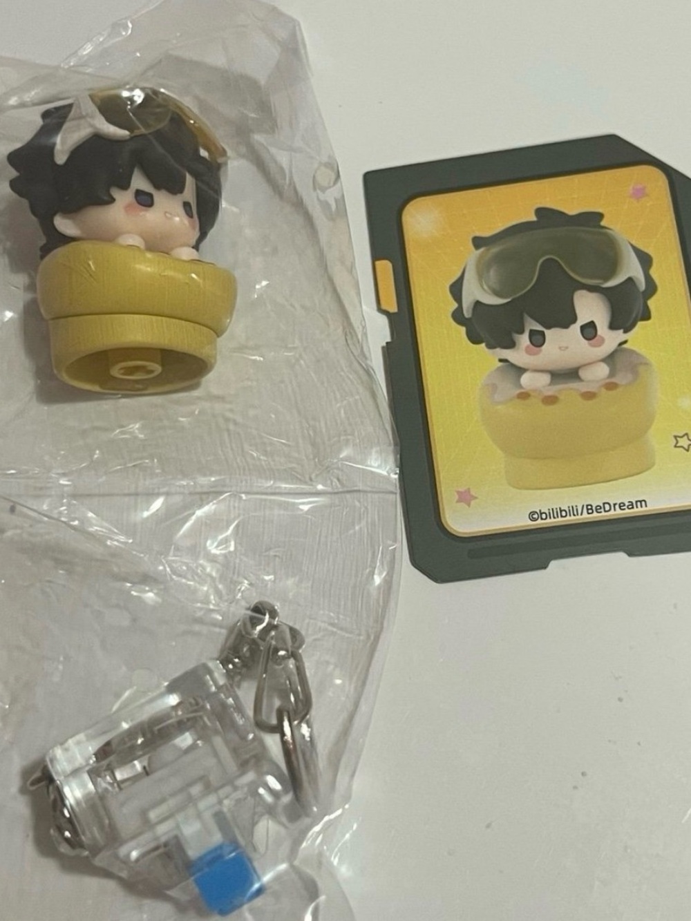 Link Click Cheng Xiaoshi Keycap Keychain